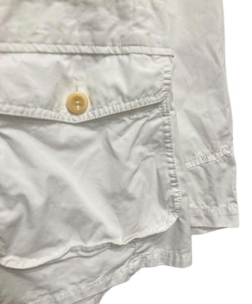 POLO RALPH LAUREN（ポロ・ラルフローレン）POLO RALPH LAUREN (ポロ・ラルフローレン) サファリジャケット ホワイト サイズ:Mの古着・服飾アイテム