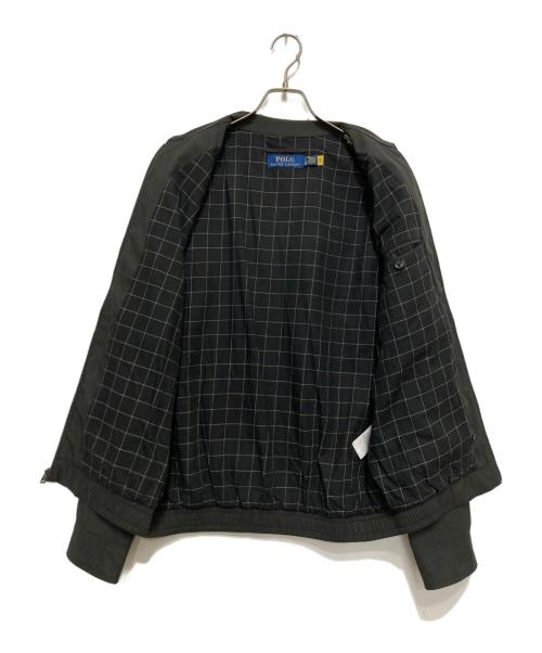 POLO RALPH LAUREN（ポロ・ラルフローレン）POLO RALPH LAUREN (ポロ・ラルフローレン) バイスイングジャケット ブラック サイズ:SPの古着・服飾アイテム