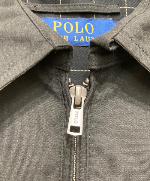 POLO RALPH LAUREN（ポロ・ラルフローレン）POLO RALPH LAUREN (ポロ・ラルフローレン) バイスイングジャケット ブラック サイズ:SPの古着・服飾アイテム