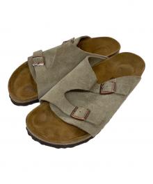 BIRKENSTOCK（ビルケンシュトック）の古着「Zurich BS スウェードサンダル」｜ベージュ