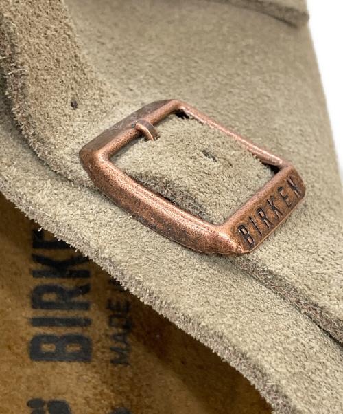 BIRKENSTOCK（ビルケンシュトック）BIRKENSTOCK (ビルケンシュトック) Zurich BS スウェードサンダル ベージュ サイズ:39の古着・服飾アイテム