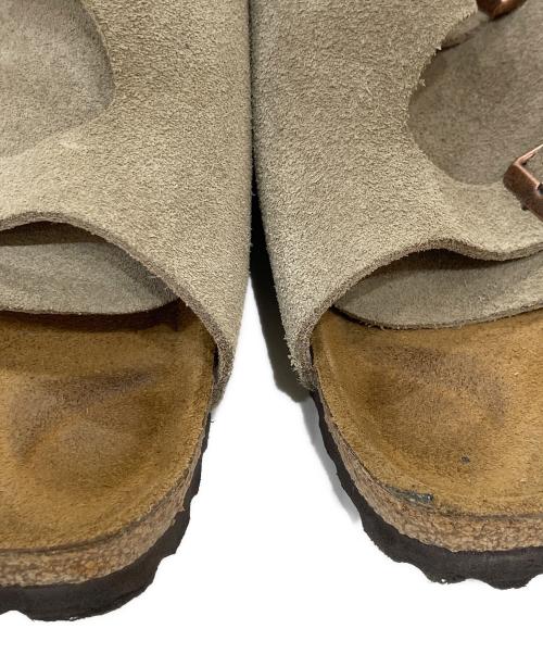 BIRKENSTOCK（ビルケンシュトック）BIRKENSTOCK (ビルケンシュトック) Zurich BS スウェードサンダル ベージュ サイズ:39の古着・服飾アイテム