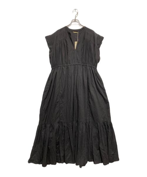 Curensology（カレンソロジー）Curensology (カレンソロジー) CLコットンティアードOP グレー サイズ:F 未使用品の古着・服飾アイテム