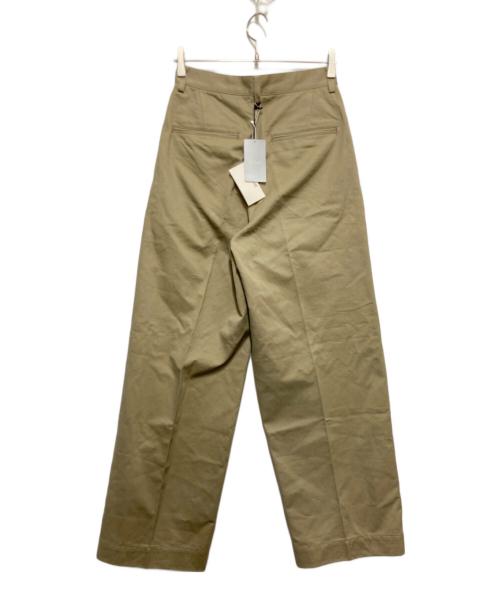 AURALEE（オーラリー）AURALEE (オーラリー) WASHED FINX CHINO ONE-TUCK PANTS ベージュ サイズ:1 未使用品の古着・服飾アイテム