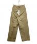 AURALEE (オーラリー) WASHED FINX CHINO ONE-TUCK PANTS ベージュ サイズ:1 未使用品：18000円