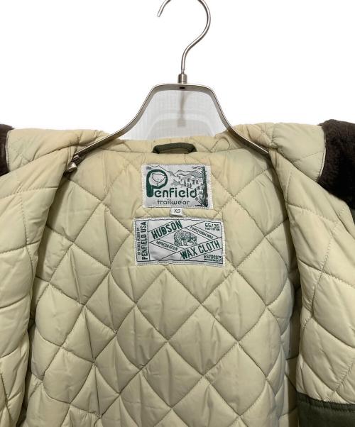 Pen Field（ペンフィールド）Pen Field (ペンフィールド) fenica LIGHT WEIGHT HYDSON WAXJACKET　ライト ウェイト ハイドソン ワックス ジャケット グリーン サイズ:SIZE XSの古着・服飾アイテム