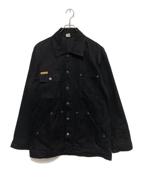 PRISON BLUES（プリズンブルース）PRISON BLUES (プリズンブルース) YARD COAT ブラック サイズ:SMサイズの古着・服飾アイテム