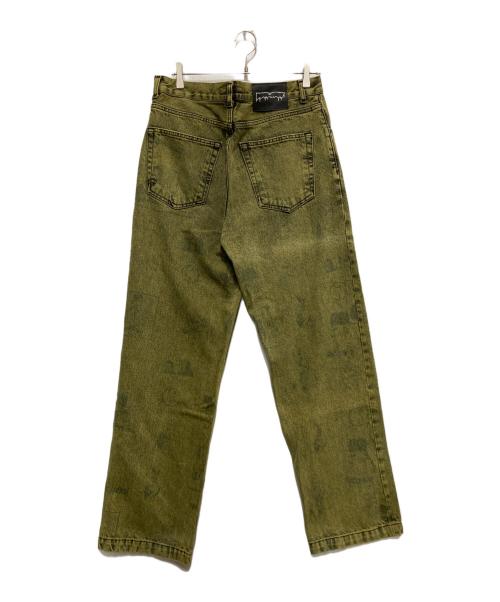 FUCKING AWESOME（ファッキンオーサム）Fucking Awesome (ファッキンオーサム) HUMMERLEE デニムパンツ グリーン サイズ:32の古着・服飾アイテム