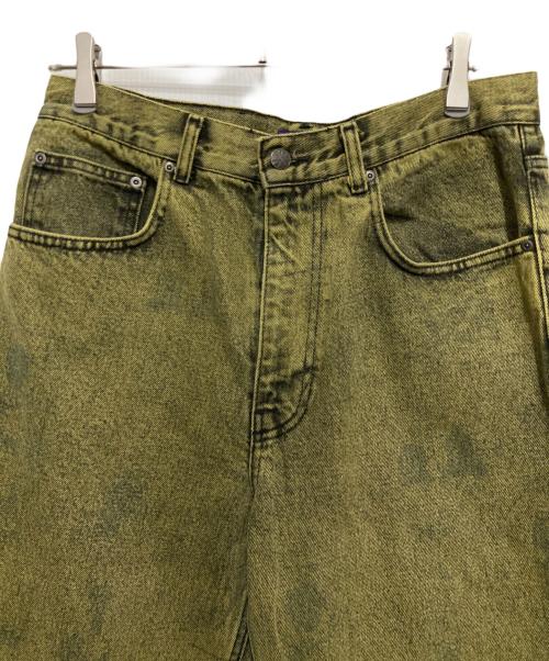 FUCKING AWESOME（ファッキンオーサム）Fucking Awesome (ファッキンオーサム) HUMMERLEE デニムパンツ グリーン サイズ:32の古着・服飾アイテム