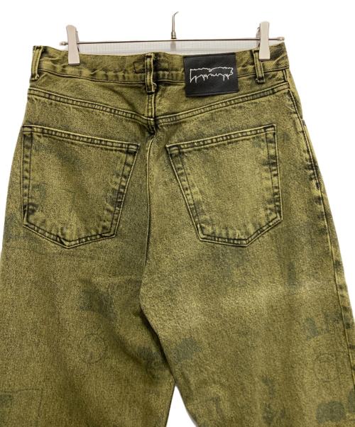 FUCKING AWESOME（ファッキンオーサム）Fucking Awesome (ファッキンオーサム) HUMMERLEE デニムパンツ グリーン サイズ:32の古着・服飾アイテム