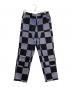 stussy（ステューシー）の古着「Big Ol' Check Work Pants」｜ブラック×ブルー