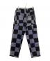 stussy (ステューシー) Big Ol' Check Work Pants ブラック×ブルー サイズ:32：10000円
