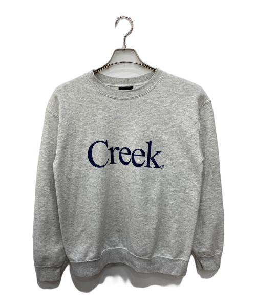 Creek（クリーク）creek (クリーク) ANGLERS DEVICE SWEAT グレー サイズ:Sの古着・服飾アイテム