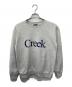 creek（クリーク）の古着「ANGLERS DEVICE SWEAT」｜グレー