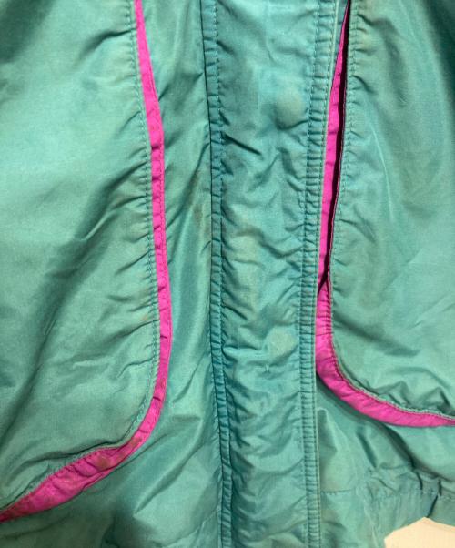 Columbia（コロンビア）Columbia (コロンビア) ナイロンジャケット パープル×グリーン サイズ:Lの古着・服飾アイテム