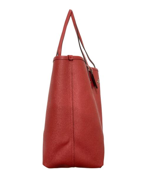 COACH（コーチ）COACH (コーチ) リバーシブルトートバッグ ブラウンの古着・服飾アイテム