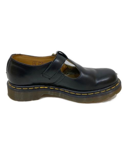 Dr.Martens（ドクターマーチン）Dr.Martens (ドクターマーチン) POLLEY Tバーシューズ ブラック サイズ:37の古着・服飾アイテム