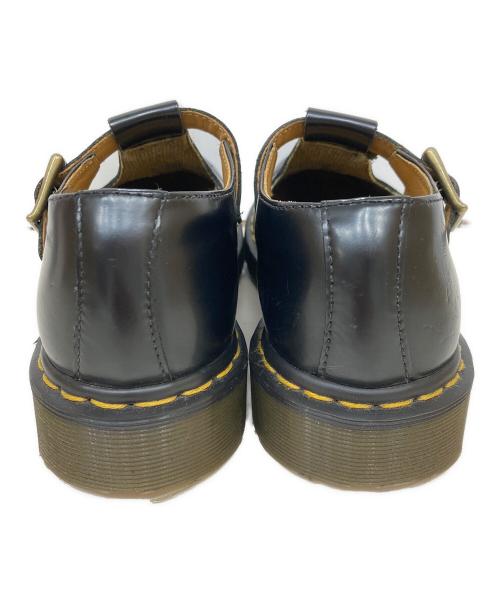 Dr.Martens（ドクターマーチン）Dr.Martens (ドクターマーチン) POLLEY Tバーシューズ ブラック サイズ:37の古着・服飾アイテム