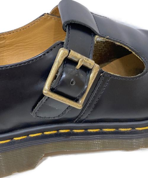 Dr.Martens（ドクターマーチン）Dr.Martens (ドクターマーチン) POLLEY Tバーシューズ ブラック サイズ:37の古着・服飾アイテム