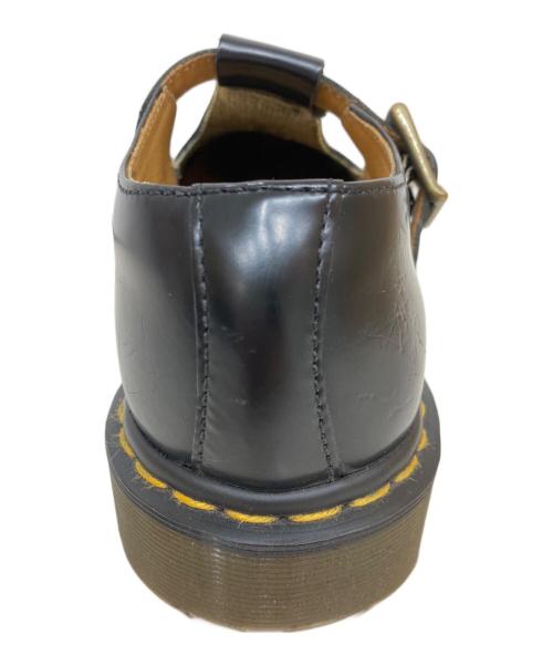 Dr.Martens（ドクターマーチン）Dr.Martens (ドクターマーチン) POLLEY Tバーシューズ ブラック サイズ:37の古着・服飾アイテム