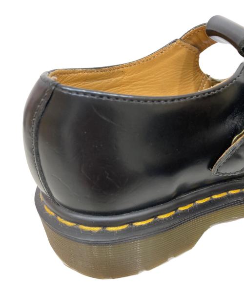 Dr.Martens（ドクターマーチン）Dr.Martens (ドクターマーチン) POLLEY Tバーシューズ ブラック サイズ:37の古着・服飾アイテム