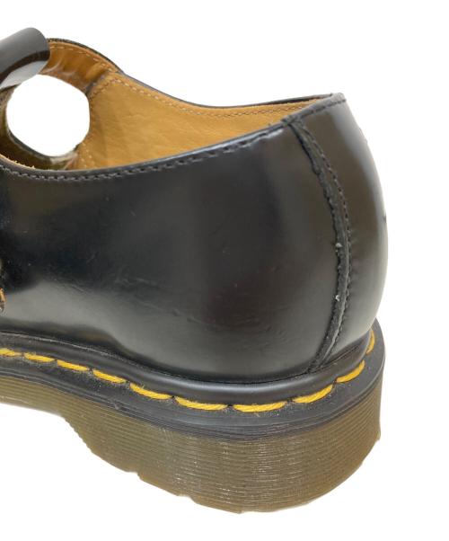Dr.Martens（ドクターマーチン）Dr.Martens (ドクターマーチン) POLLEY Tバーシューズ ブラック サイズ:37の古着・服飾アイテム