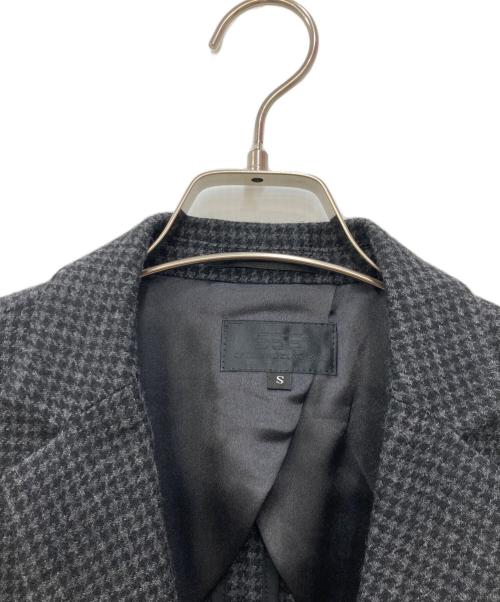 666（666）666 (666) ウール混テーラードジャケット ブラック サイズ:Sの古着・服飾アイテム