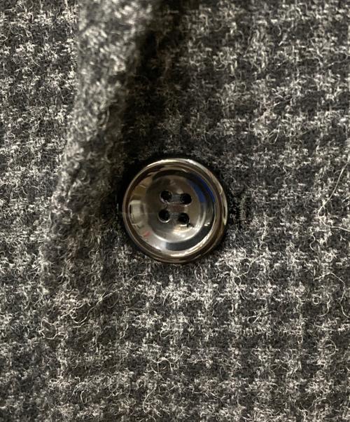 666（666）666 (666) ウール混テーラードジャケット ブラック サイズ:Sの古着・服飾アイテム