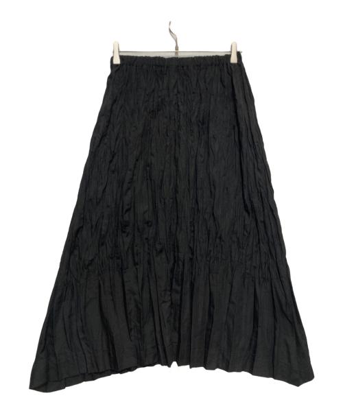 ISSEY MIYAKE（イッセイミヤケ）ISSEY MIYAKE (イッセイミヤケ) プリーツスカート ブラック サイズ:Mの古着・服飾アイテム