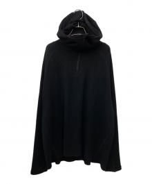SandWaterr（サンドウォーター）の古着「ORGANIZED H.ZIP PULLOVER」｜ブラック