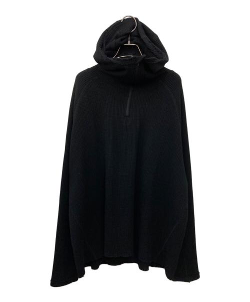 SandWaterr（サンドウォーター）SANDWATERR (サンドウォーター) ORGANIZED H.ZIP PULLOVER ブラック サイズ:FREEの古着・服飾アイテム