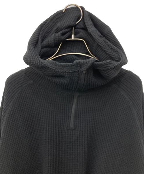 SandWaterr（サンドウォーター）SANDWATERR (サンドウォーター) ORGANIZED H.ZIP PULLOVER ブラック サイズ:FREEの古着・服飾アイテム
