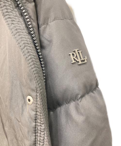 LAUREN RALPH LAUREN（ローレン ラルフ ローレン）LAUREN RALPH LAUREN (ローレン ラルフ ローレン) ファー付きAラインダウンジャケット ブラック サイズ:xsの古着・服飾アイテム