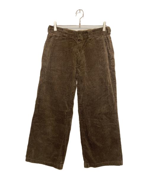 BEAMS（ビームス）BEAMS (ビームス) Dickies (ディッキーズ) 別注コーデュロイパンツ ブラウン サイズ:Lの古着・服飾アイテム