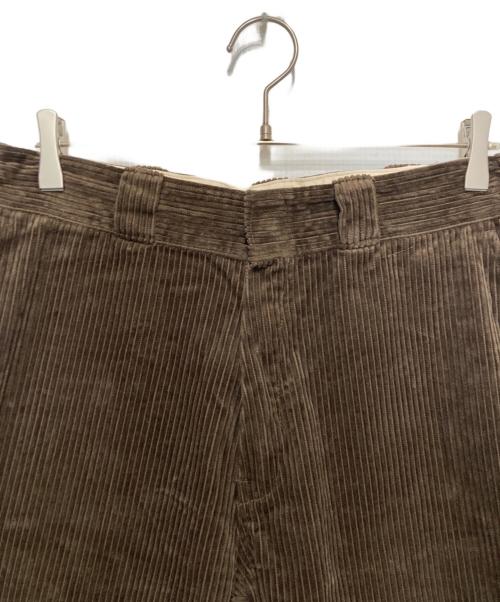 BEAMS（ビームス）BEAMS (ビームス) Dickies (ディッキーズ) 別注コーデュロイパンツ ブラウン サイズ:Lの古着・服飾アイテム