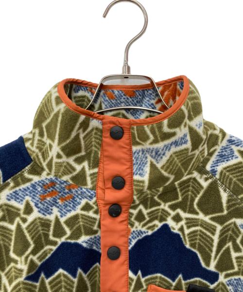 KAVU（カブー）KAVU (カブー) TEANNAWAY フリースジャケット グリーン サイズ:Mの古着・服飾アイテム