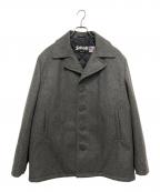 Schottショット）の古着「Wool Single Pea Coat」｜グレー