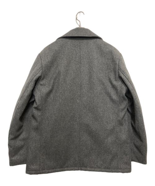 Schott（ショット）Schott (ショット) Wool Single Pea Coat グレー サイズ:42の古着・服飾アイテム