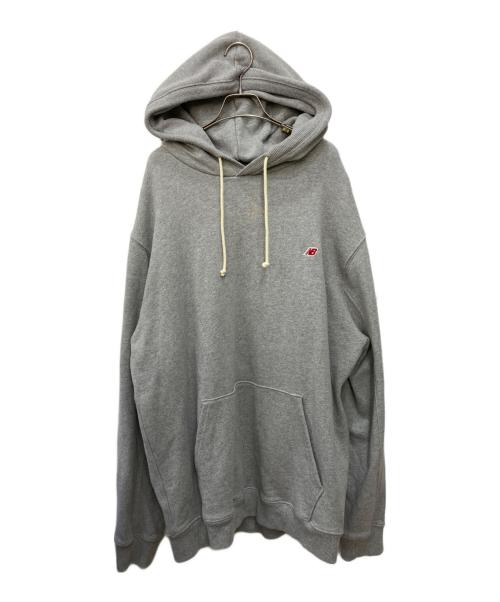 NEW BALANCE（ニューバランス）NEW BALANCE (ニューバランス) Core Hoodie グレー サイズ:XLの古着・服飾アイテム