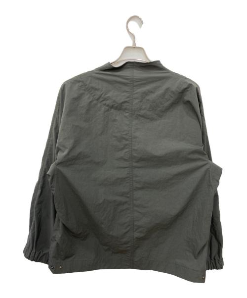 MHL（マーガレットハウエル）MHL (マーガレットハウエル) COMPACT NYLON BLOUSON JACKET グレー サイズ:Ⅼの古着・服飾アイテム