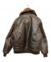 HARLEY-DAVIDSON (ハーレーダビッドソン) G-1 レザージャケット ブラウン サイズ:S：30000円