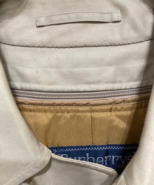 Burberry's（バーバリーズ）Burberry's (バーバリーズ) ライナー付き裏ノヴァチェック比翼ステンカラーコート ベージュ サイズ:不明の古着・服飾アイテム