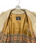 中古・古着 Burberry's (バーバリーズ) ライナー付き裏ノヴァチェック比翼ステンカラーコート ベージュ サイズ:不明：10000円