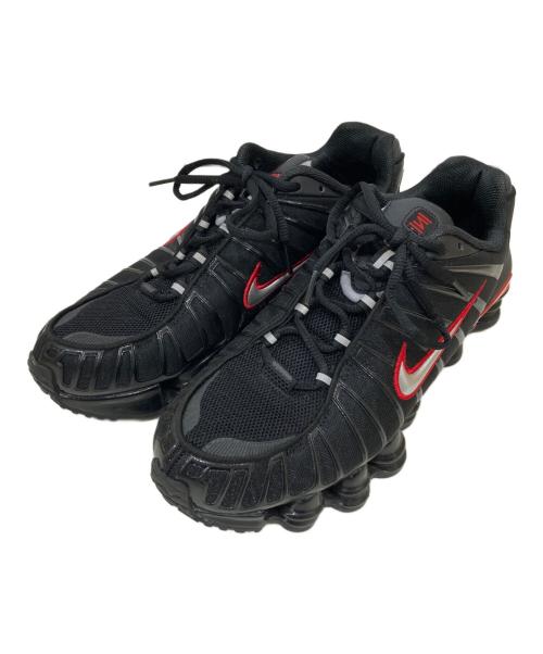 NIKE（ナイキ）NIKE (ナイキ) SHOX TL レッド×ブラック サイズ:27.5cmの古着・服飾アイテム