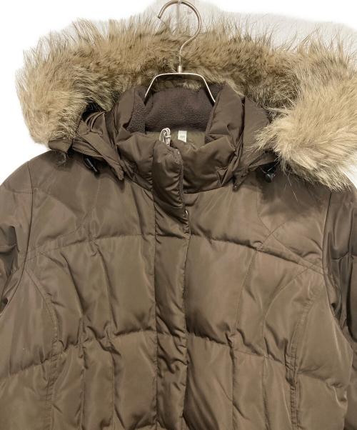 Eddie Bauer（エディーバウアー）Eddie Bauer (エディーバウアー) GOOSE DOWN ブラウン サイズ:Sの古着・服飾アイテム