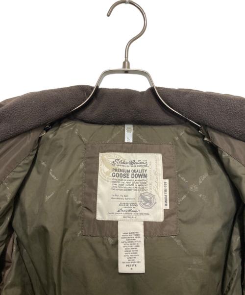 Eddie Bauer（エディーバウアー）Eddie Bauer (エディーバウアー) GOOSE DOWN ブラウン サイズ:Sの古着・服飾アイテム