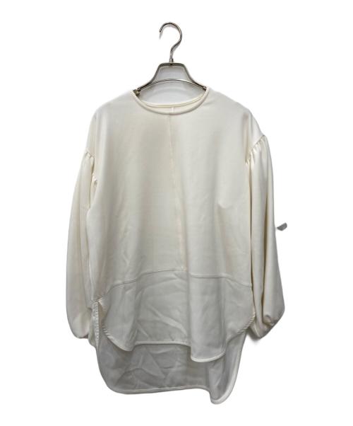 BEARDSLEY（ビアズリー）BEARDSLEY (ビアズリー) 《LIVETART》ボリュームスリーブ切替ブラウス アイボリー サイズ:FREEの古着・服飾アイテム