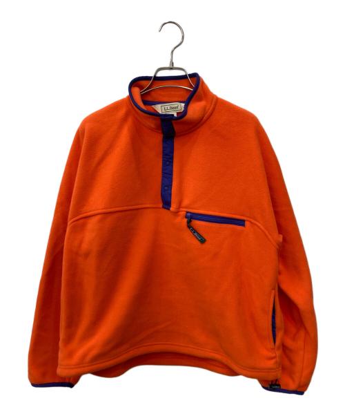 L.L.Bean（エルエルビーン）L.L.Bean (エルエルビーン) ソロン フリース プルオーバー オレンジ サイズ:Mの古着・服飾アイテム