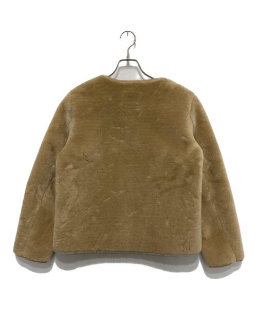 Kate Spade（ケイトスペード）Kate Spade (ケイトスペード) Bonded Shearling Jacket ベージュ サイズ:Sの古着・服飾アイテム