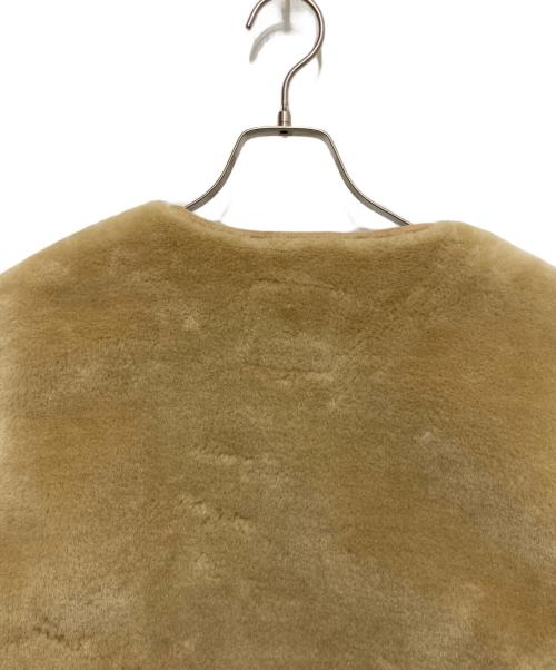 Kate Spade（ケイトスペード）Kate Spade (ケイトスペード) Bonded Shearling Jacket ベージュ サイズ:Sの古着・服飾アイテム